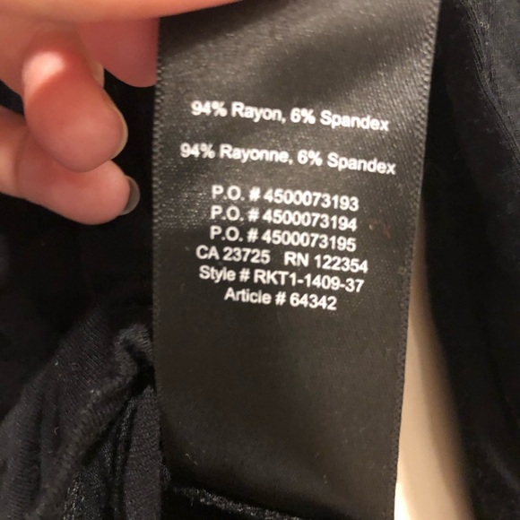 Babaton V-neck long sleeve top - XXS - Picture 5 of 5